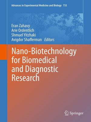 cover image of Nano-Biotechnology for Biomedical and Diagnostic Research